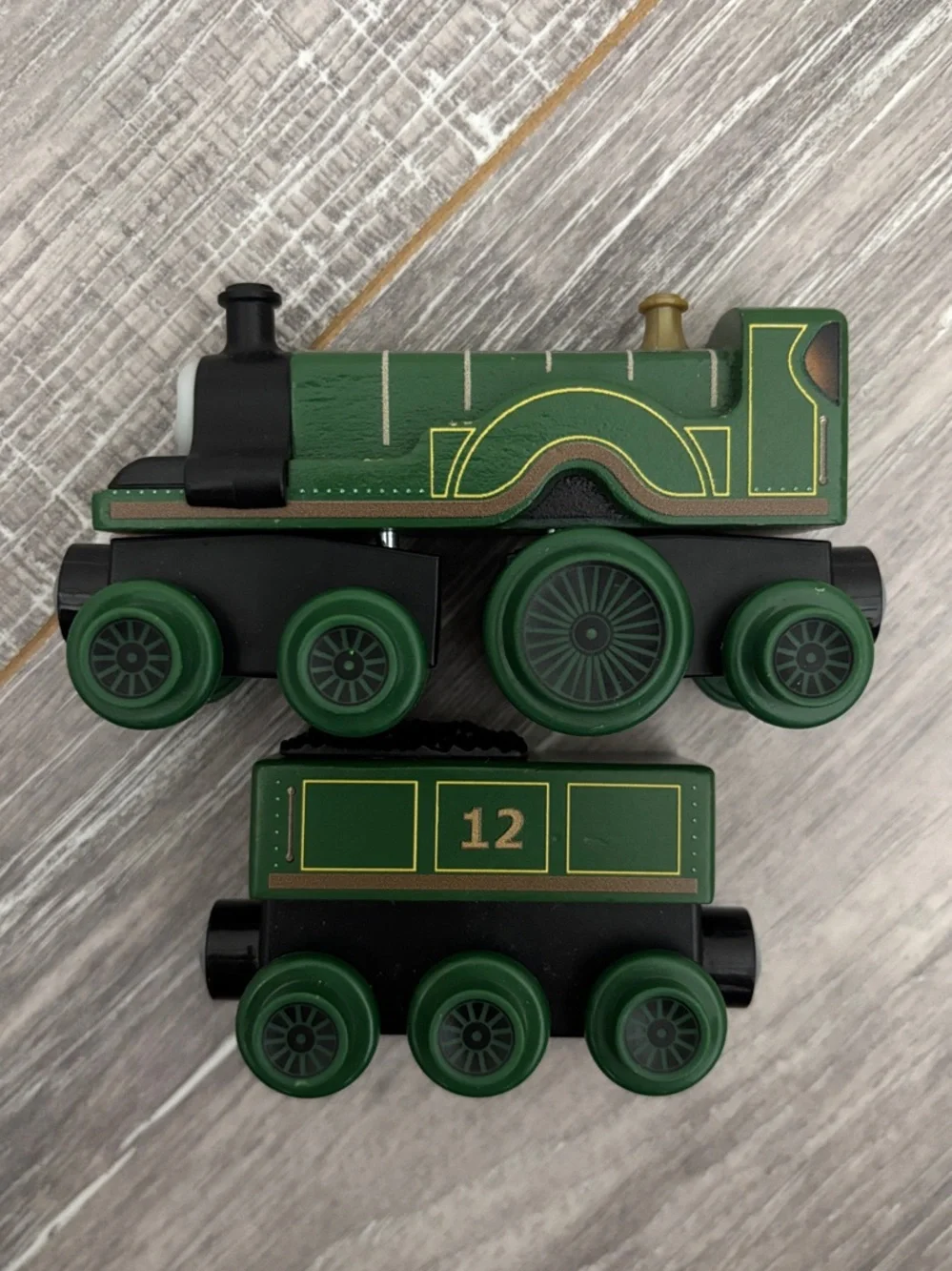 HTF 2020 Wooden Emily and Tender HBK13 - Thomas & Friends